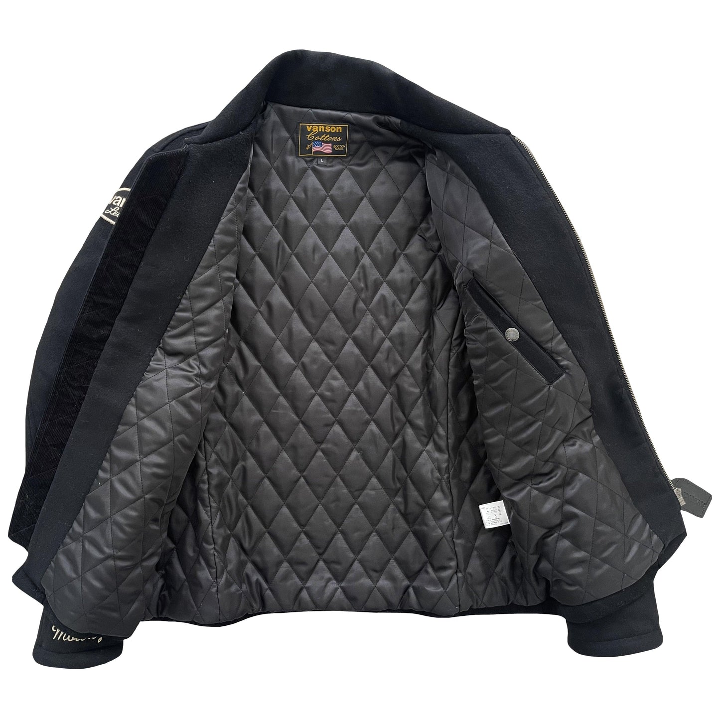 Vanson Wool Motorcycle Jacket - Known Source