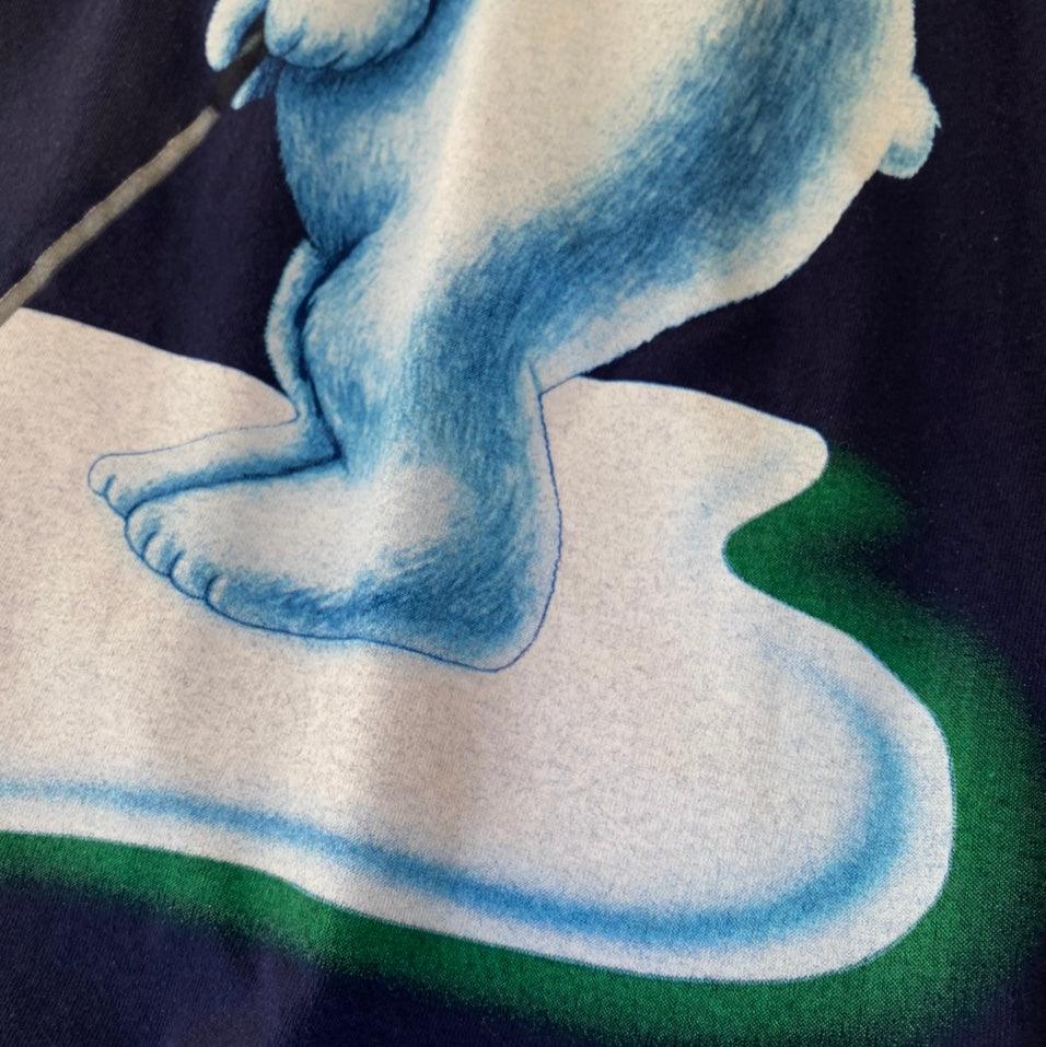 Vintage 1990s single stitch Coke Polar Bear Golf T-shirt From Canada 🇨🇦 (XL) - Known Source
