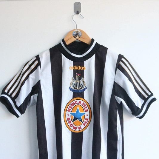 ⚽️⚽️Vintage Adidas Newcastle United Home Shirt 1997/1999 (XS)⚽️⚽️ (S) - Known Source