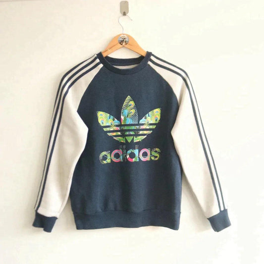 Vintage Adidas Spell Out Peacock Sweater (S) (S) - Known Source