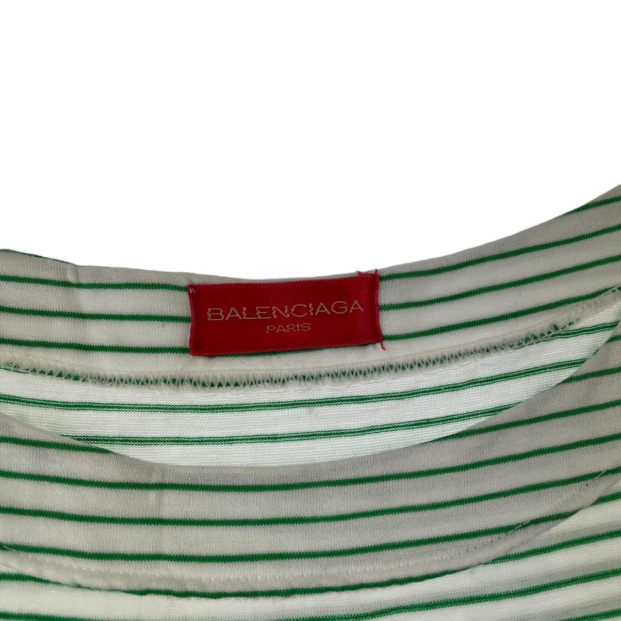 Vintage Balenciaga striped t shirt woman’s size S - Known Source