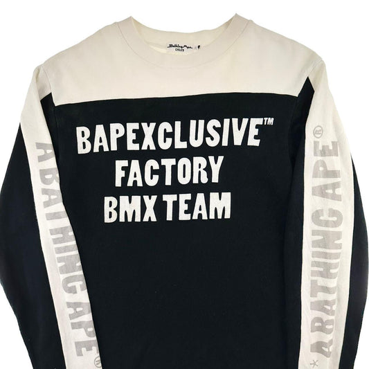 Vintage Bape BMX Factory team jumper sweatshirt size XS - Known Source
