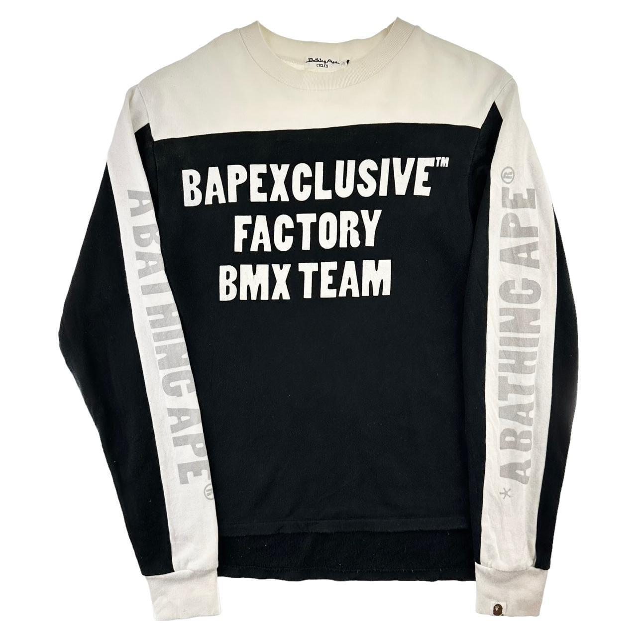 Vintage Bape BMX Factory team jumper sweatshirt size XS - Known Source