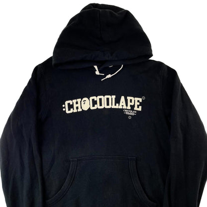 Vintage Bape chocoolate logo hoodie size XS - Known Source