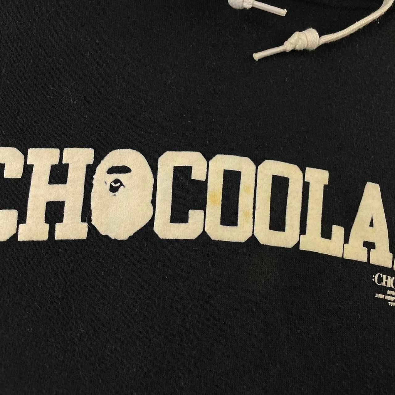 Vintage Bape chocoolate logo hoodie size XS - Known Source
