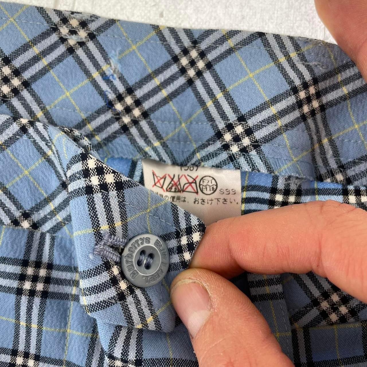 Vintage Burberry blue label nova check trousers W29 - Known Source