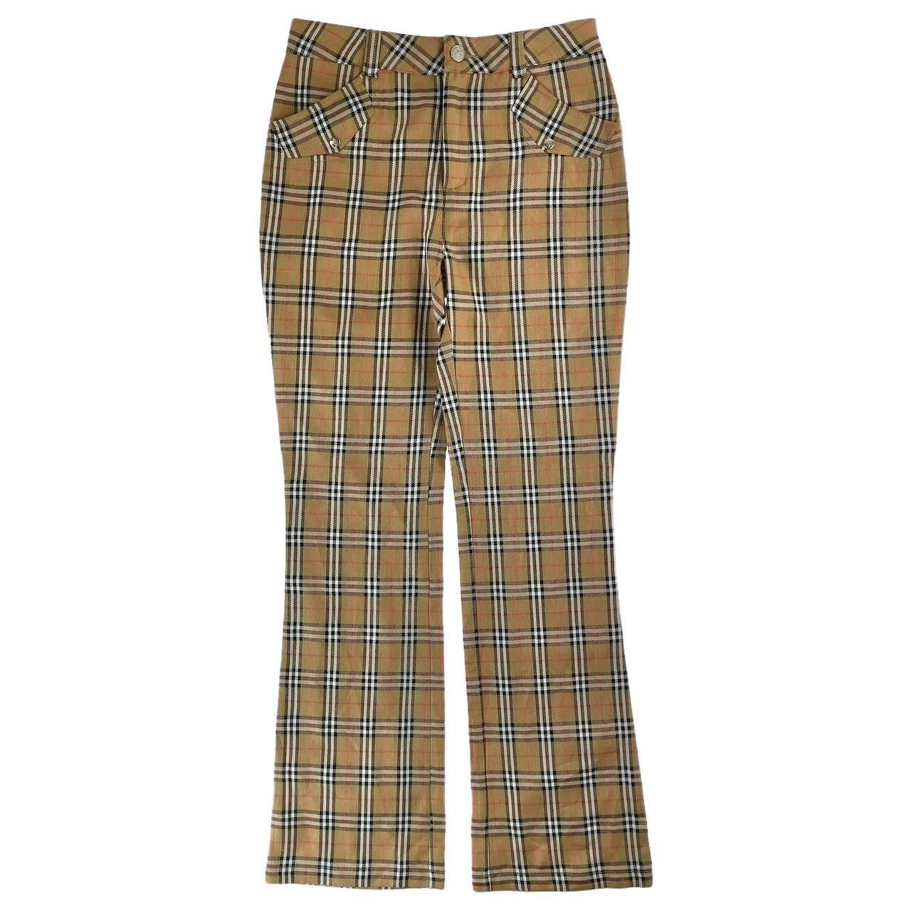 Vintage Burberry nova check trousers W27 - Known Source