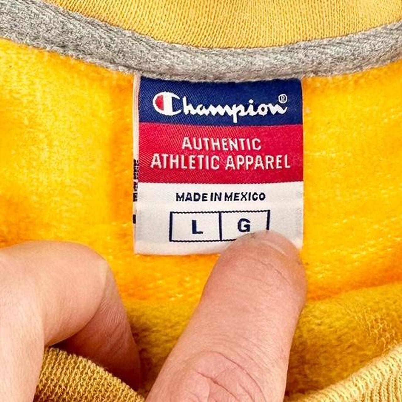 Vintage Champion jumper sweatshirt size L - Known Source
