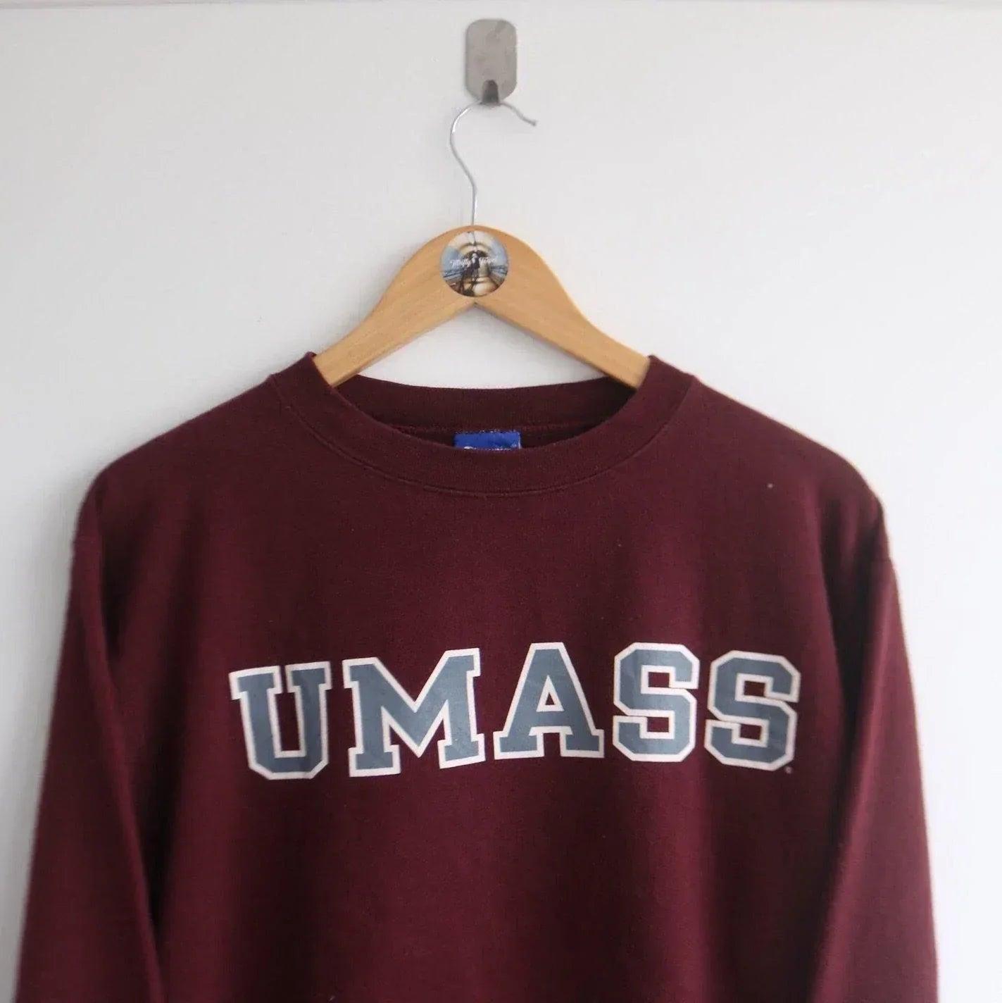 Vintage Champion UMASS Spellout (S) - Known Source