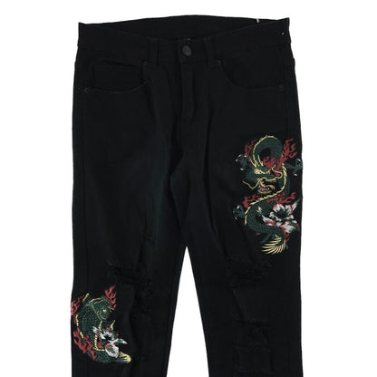 Vintage Dragon denim jeans trousers W29 - Known Source