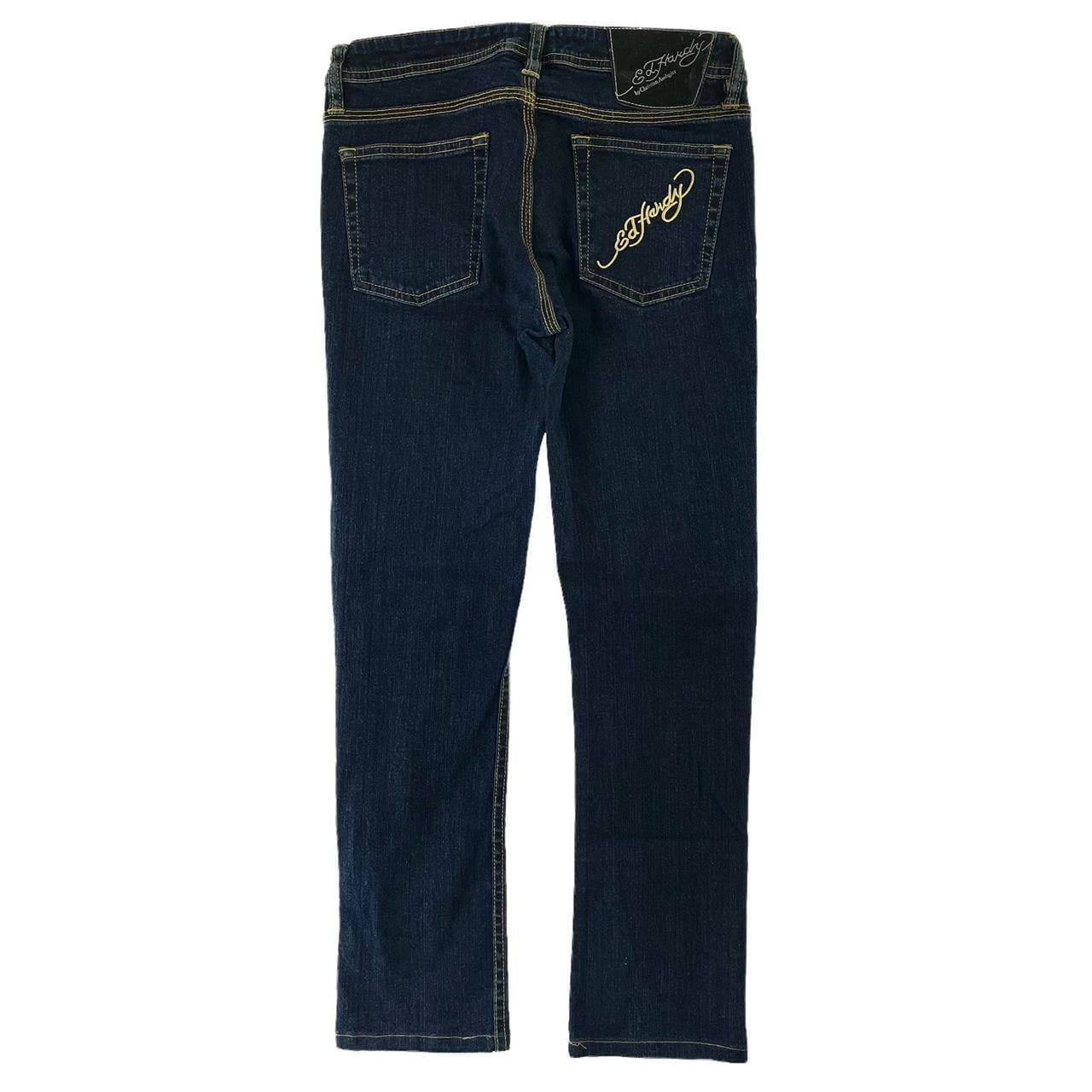 Vintage Ed Hardy denim jeans trousers W28 - Known Source
