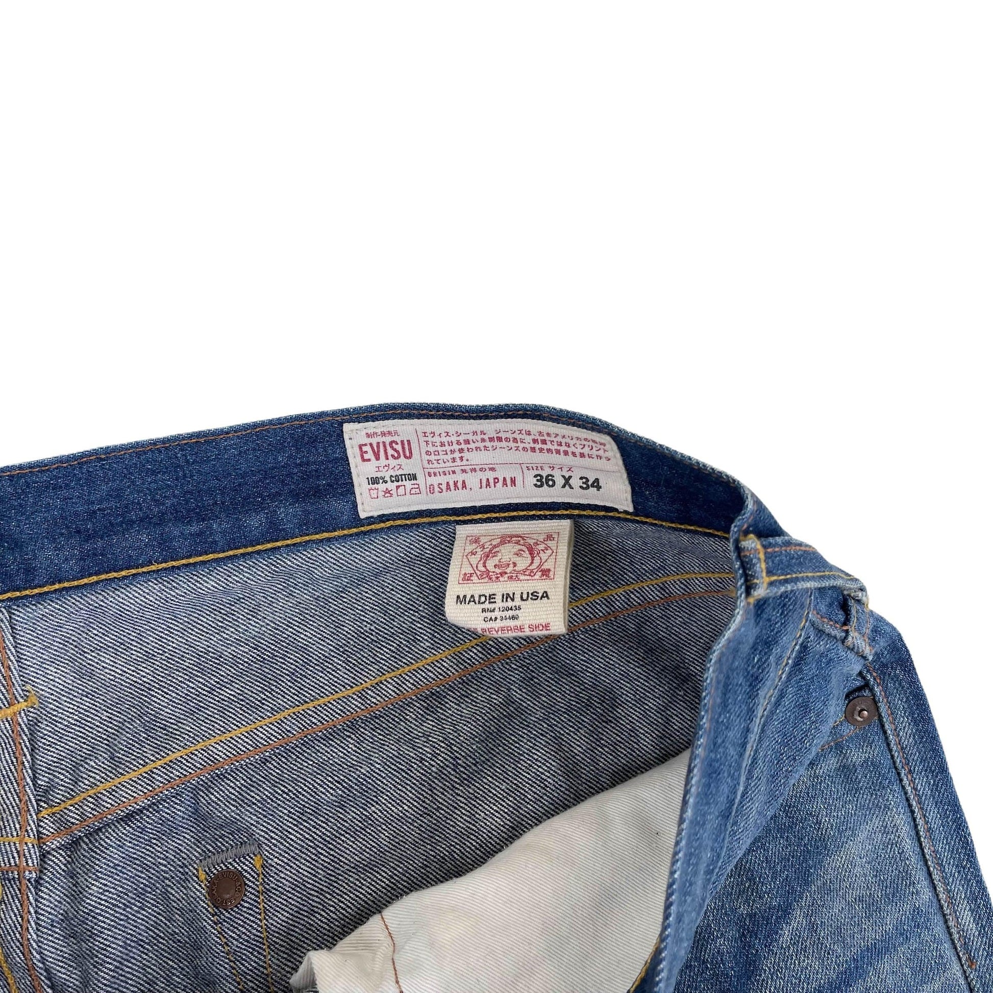 Vintage Evisu Jeans (W36) - Known Source