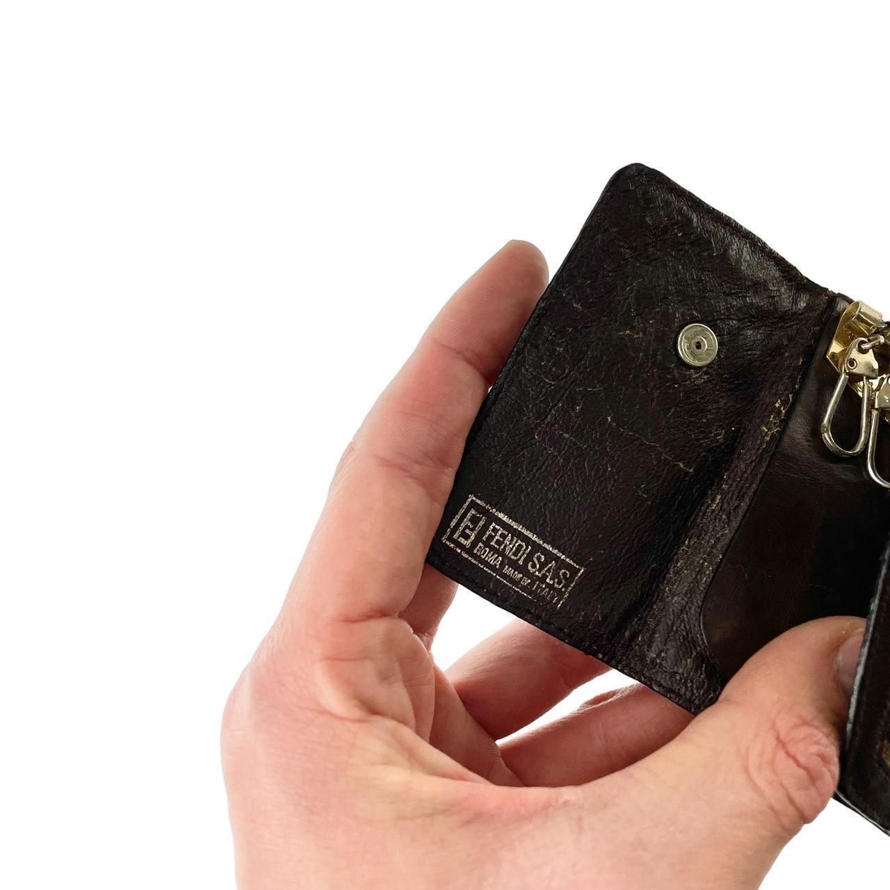 Vintage Fendi monogram key holder wallet - Known Source