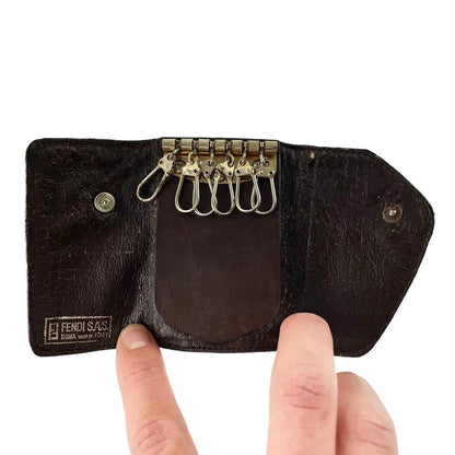 Vintage Fendi monogram key holder wallet - Known Source