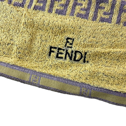 Vintage Fendi monogram towel - Known Source