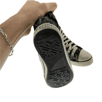 Vintage Fendi monogram trainers shoes size UK 3.5 - Known Source