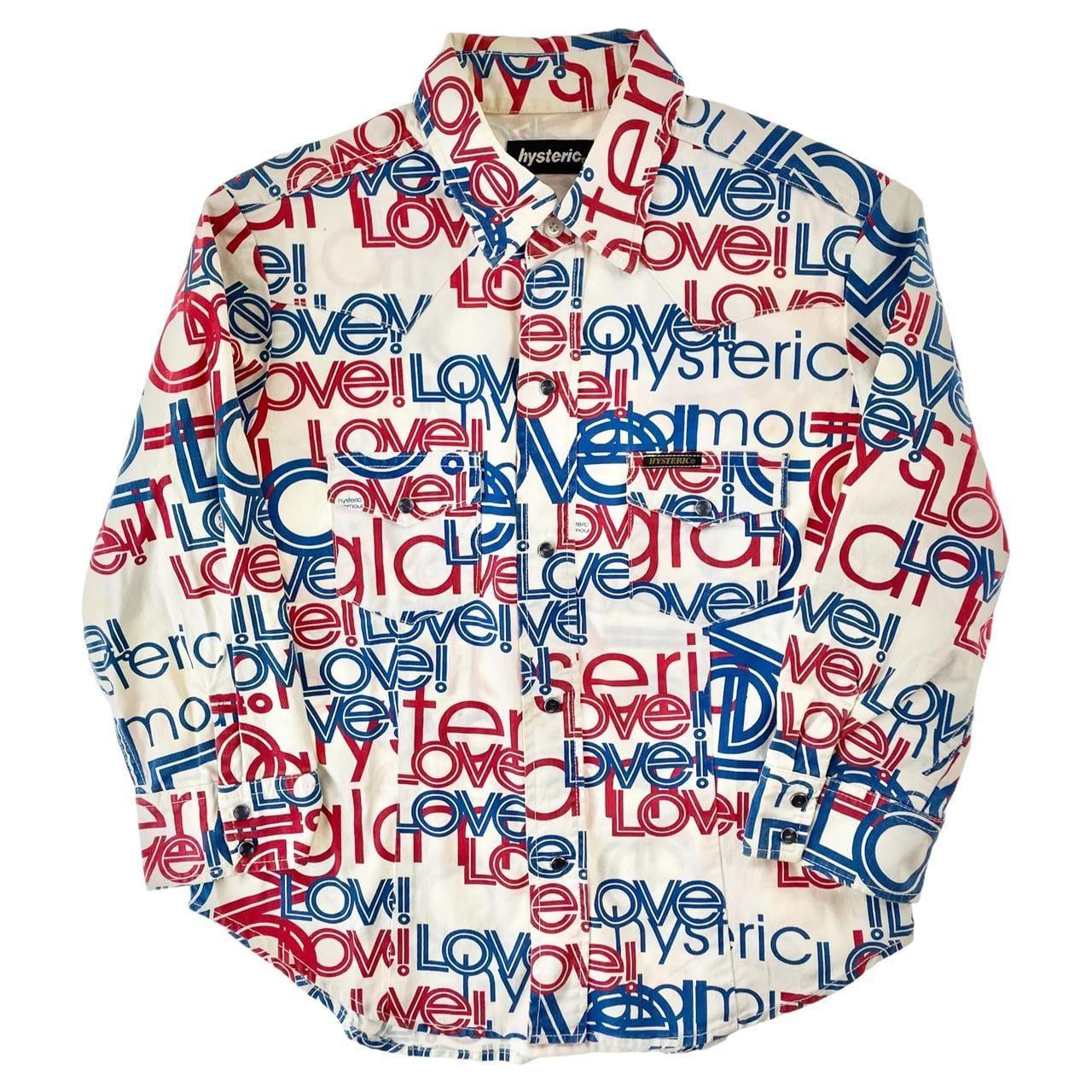 Vintage Hysteric Glamour all over print button shirt woman’s size S - Known Source