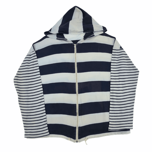 Vintage Issey miyake striped hoodie size S - Known Source