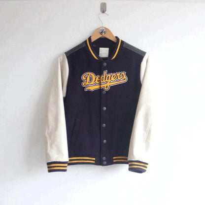 Vintage La Dodgers Letterman Jacket (XS) (S) - Known Source