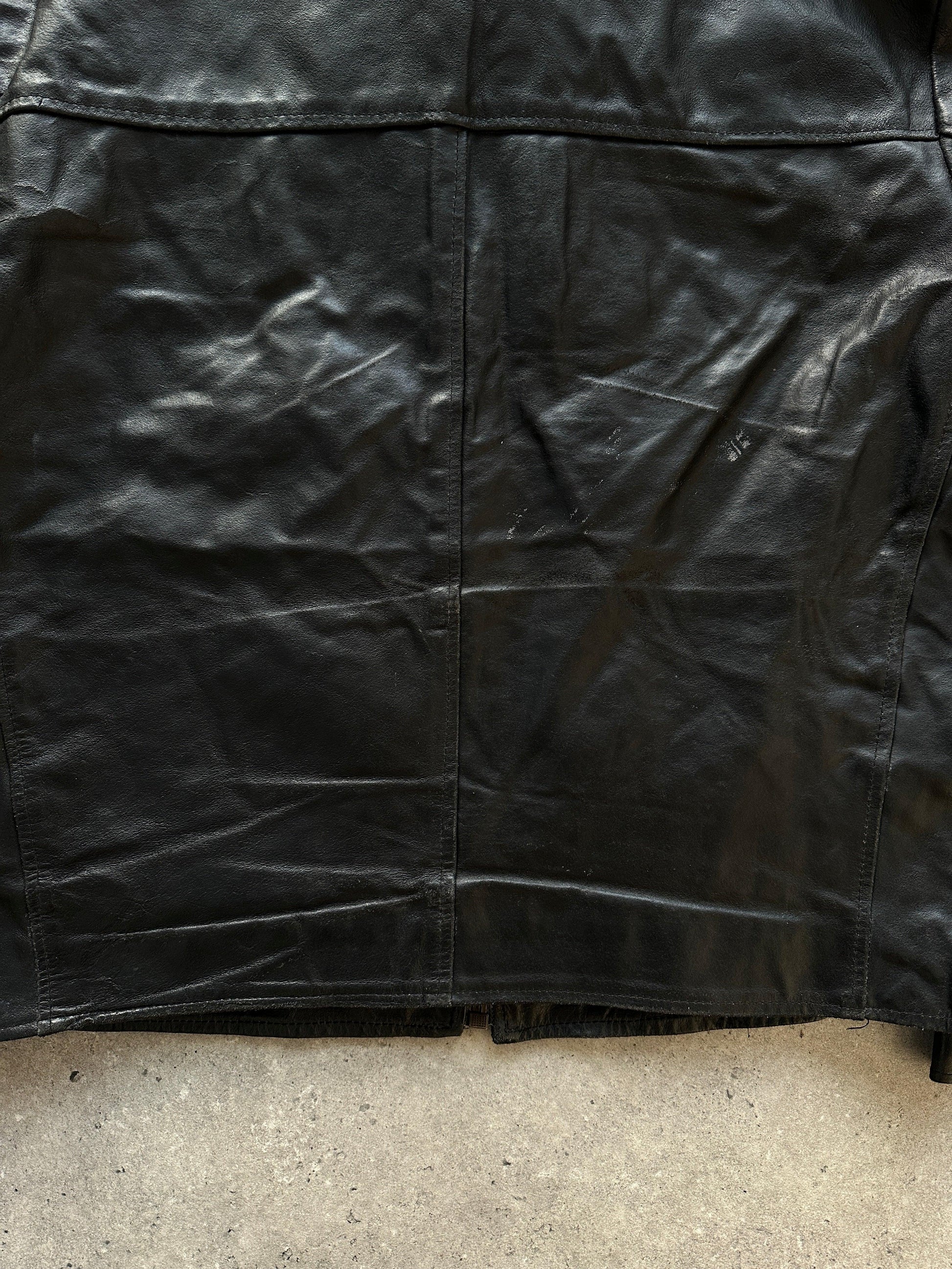 Vintage Leather Jacket - L - Known Source