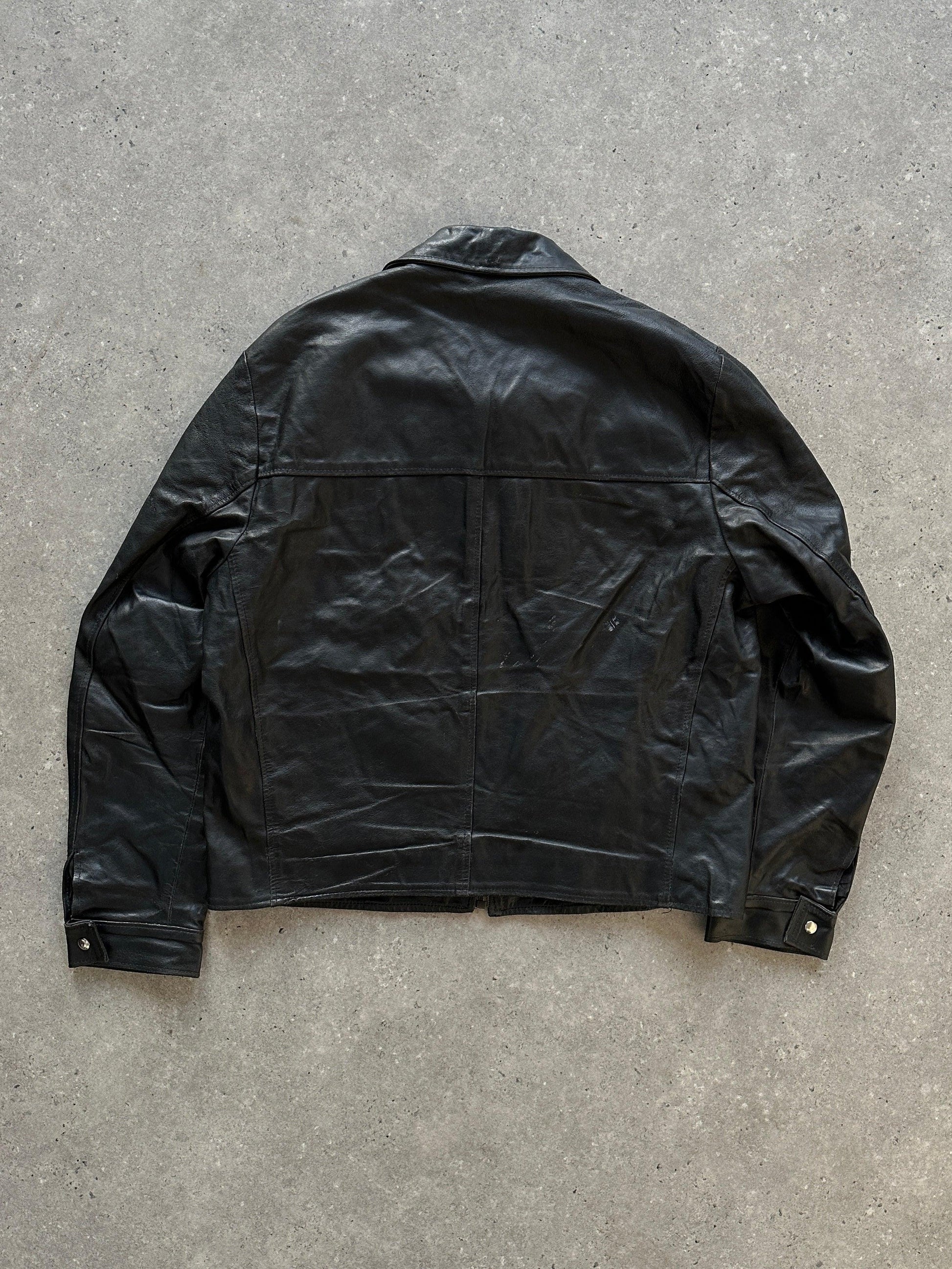 Vintage Leather Jacket - L - Known Source