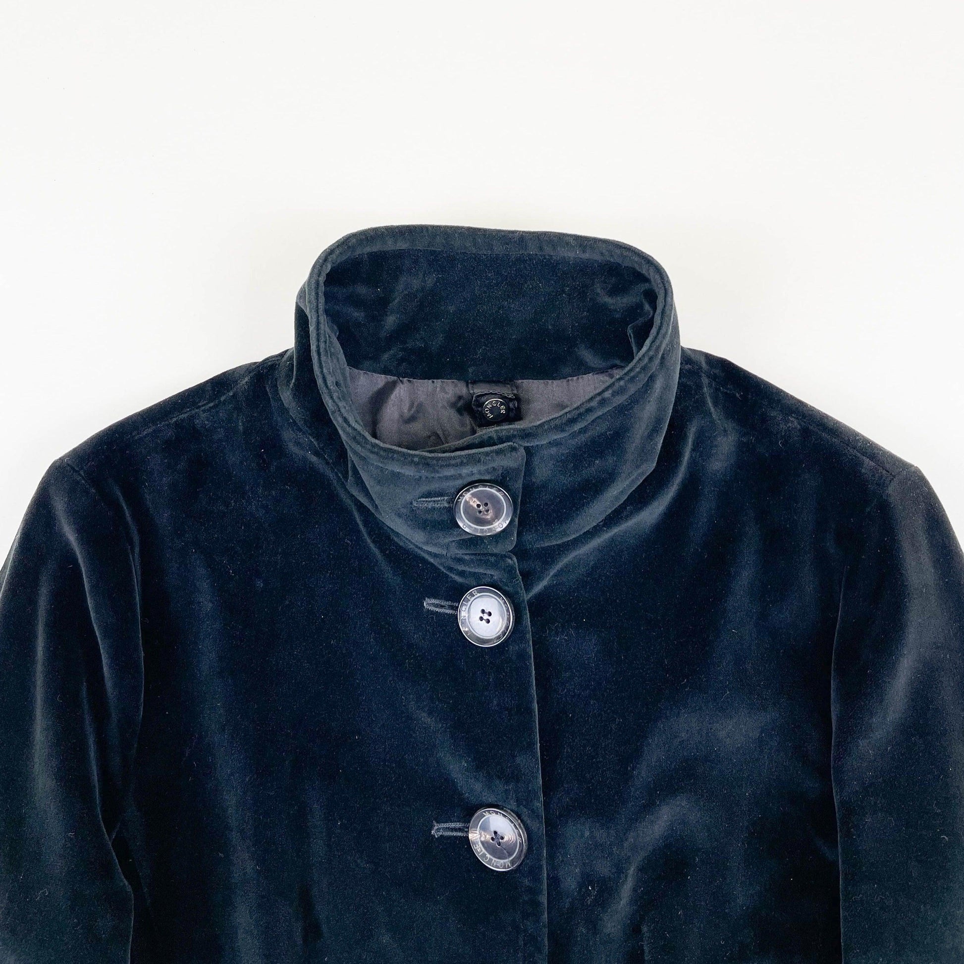 Vintage Moncler Velvet Trench Coat (M) - Known Source
