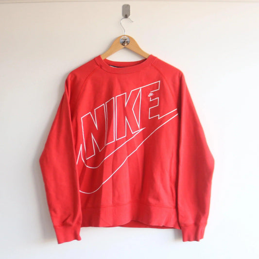VINTAGE NIKE SPELL-OUT SWOOSH JUMPER (M) (M) - Known Source