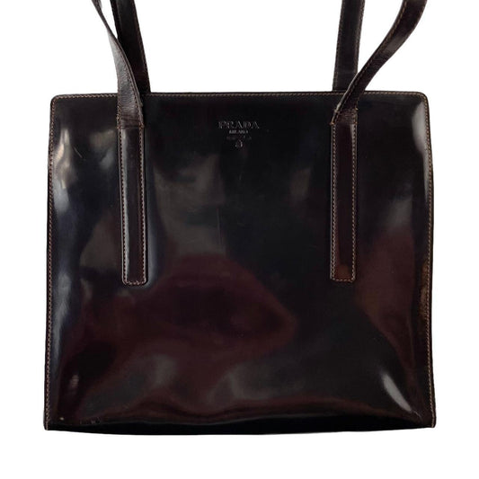 Vintage Prada leather shoulder bag - Known Source