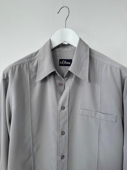 Vintage Seam Detail Relaxed Shirt - M - Known Source