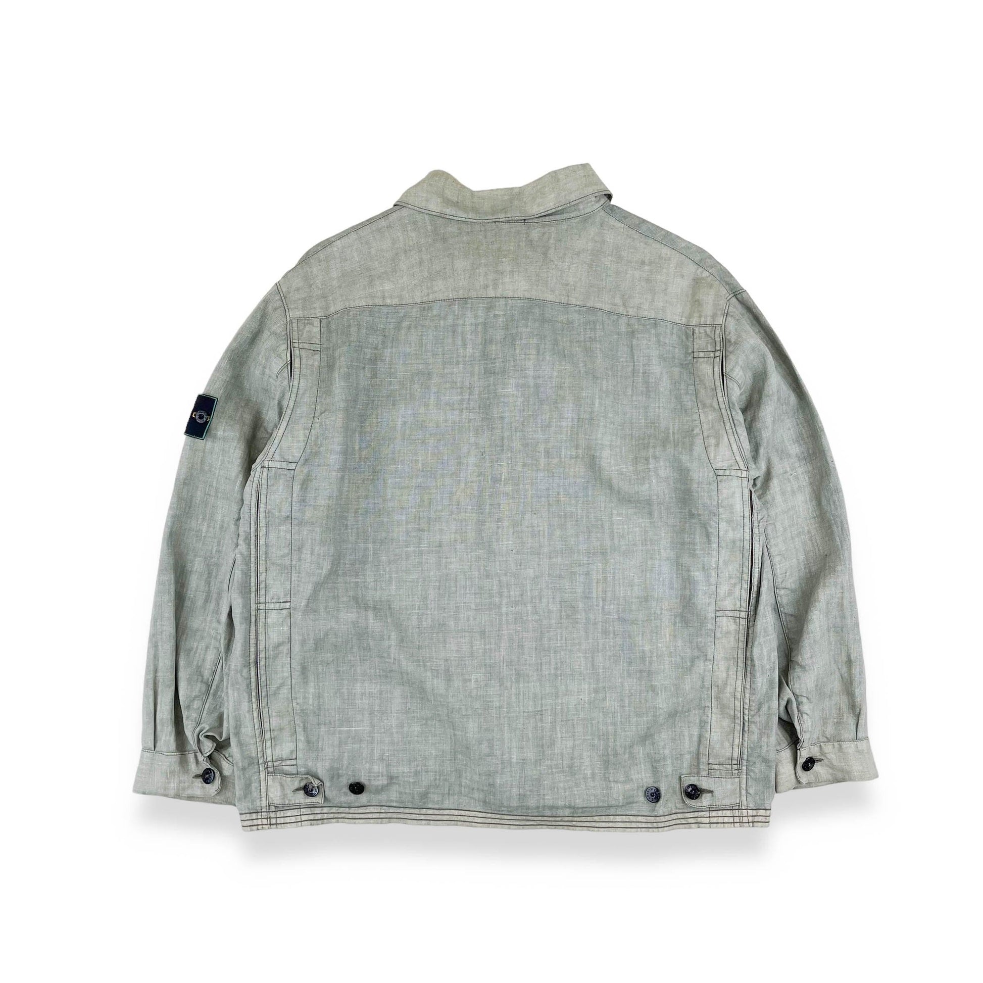 Vintage Stone island Lino Flax Jacket (L) - Known Source