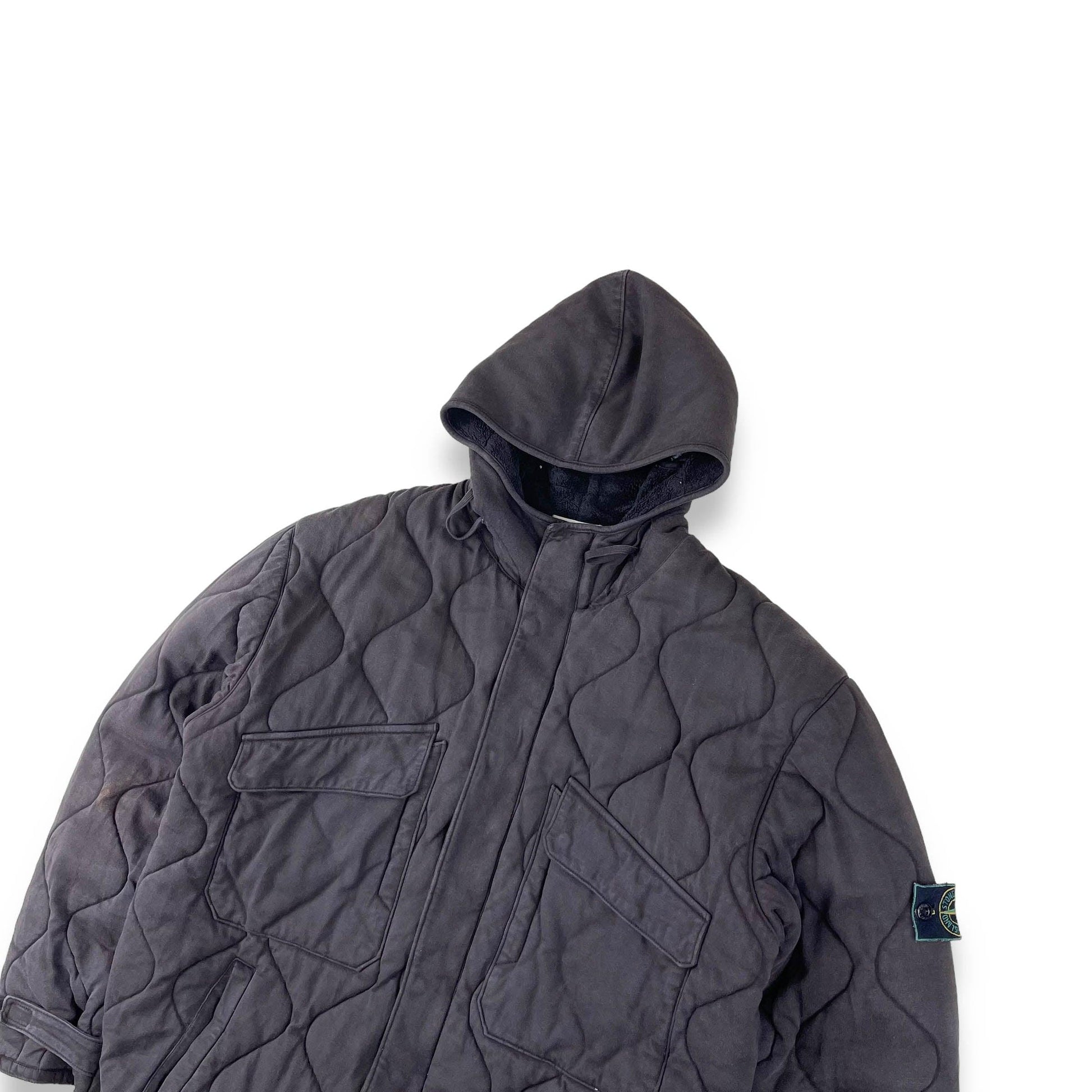 Vintage Stone Island Quilted Jacket (XL) - Known Source