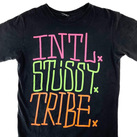 Vintage Stussy international tribe t shirt size M - Known Source
