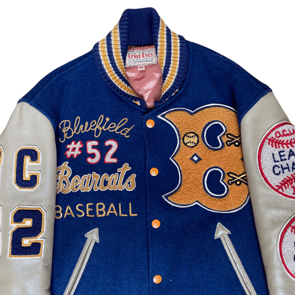 Vintage Styleeyes College Varsity Jacket 1958/70/71 (M) - Known Source
