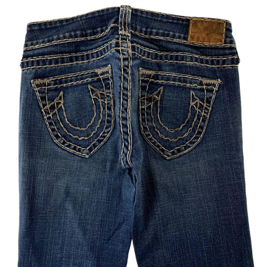 Vintage True Religion big stitch denim jeans trousers W29 - Known Source