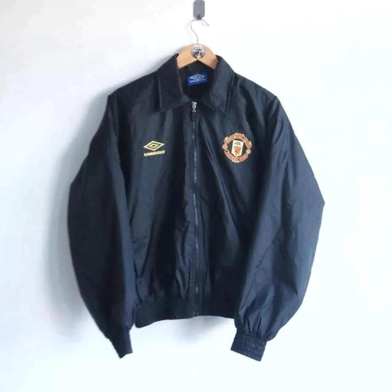 VINTAGE UMBRO MANCHESTER UNITED BOMBER JACKET (XS) (S) - Known Source