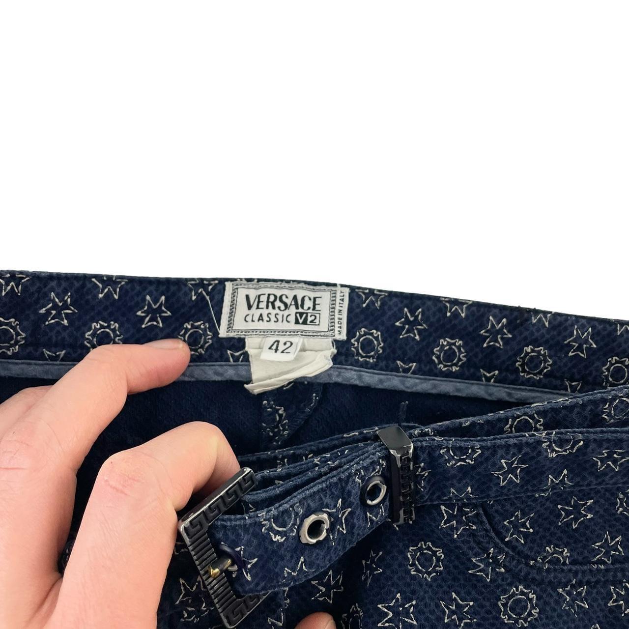 Vintage Versace classic monogram trousers W26 - Known Source