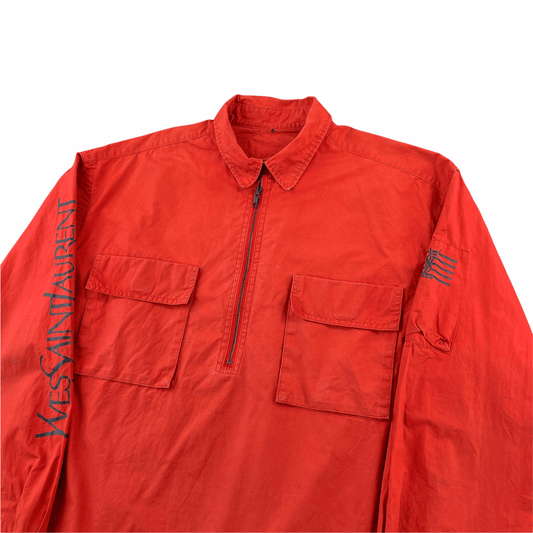 Vintage YSL Yves Saint Laurent q zip jacket size L - Known Source