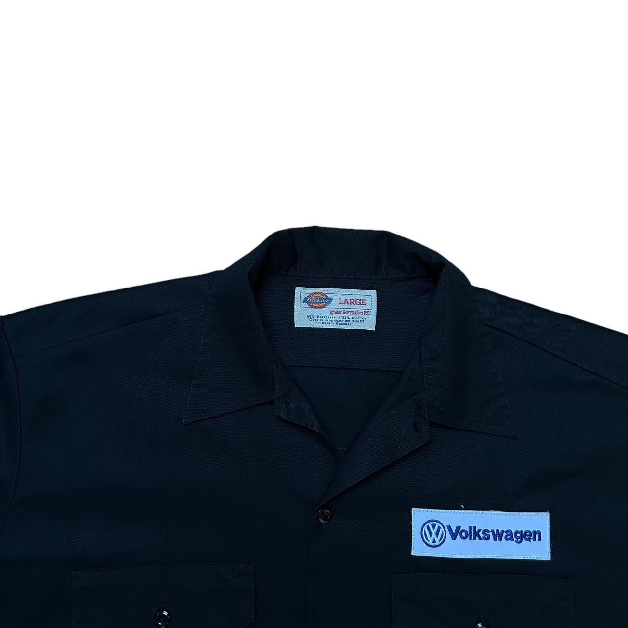 Volkswagen black dickies workwear shirt - Known Source