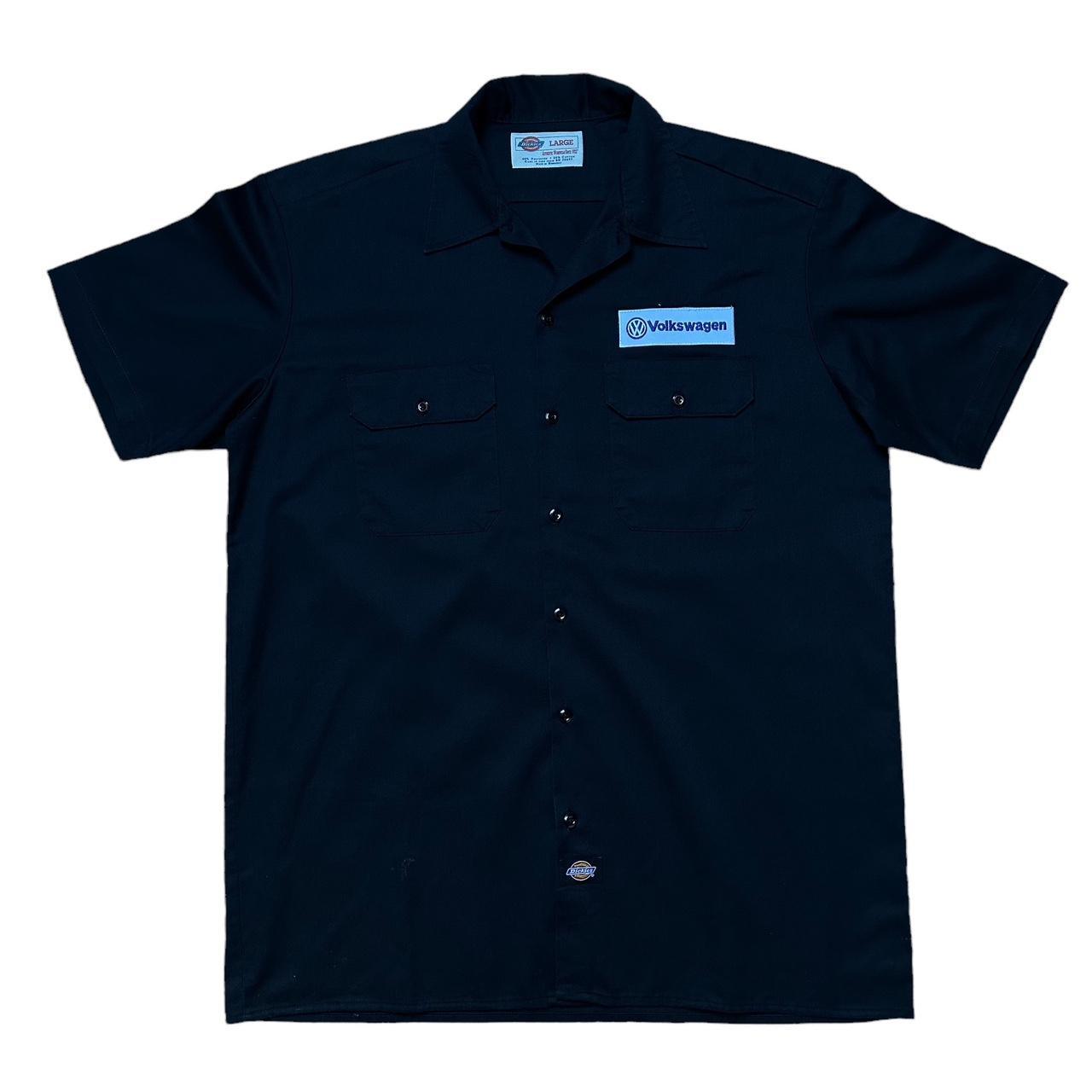 Volkswagen black dickies workwear shirt - Known Source