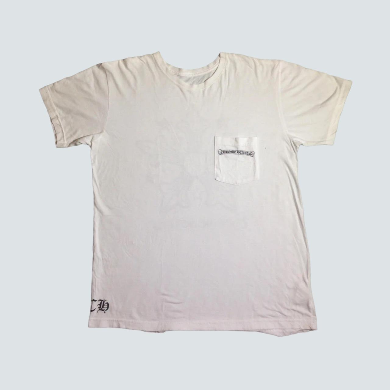 White Chrome Hearts Star Pocket T shirt (L) - Known Source