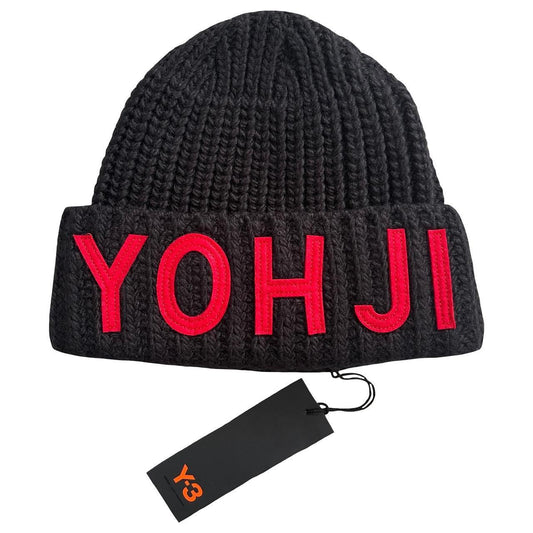 Y-3 Yohji Spellout Beanie Hat - Known Source