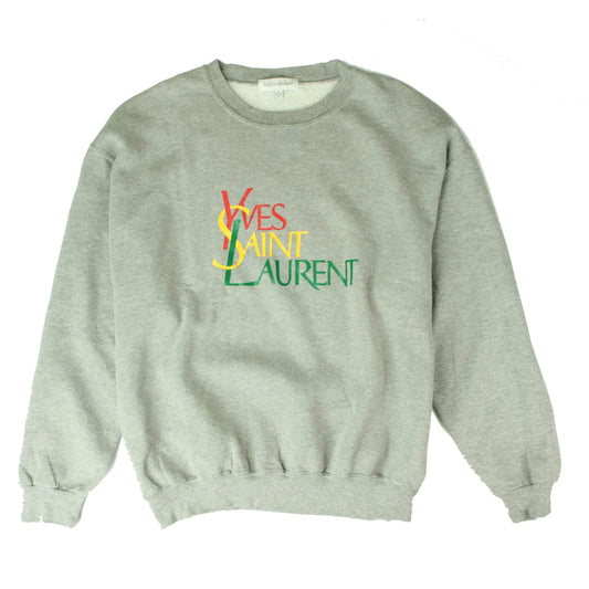 YVES SAINT LAURENT SPELLOUT SWEATER (L) - Known Source