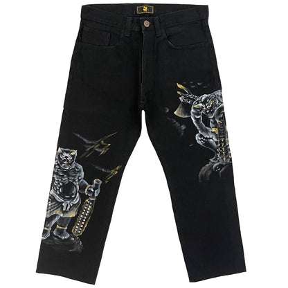 Zen Airbrushed Jeans - Known Source