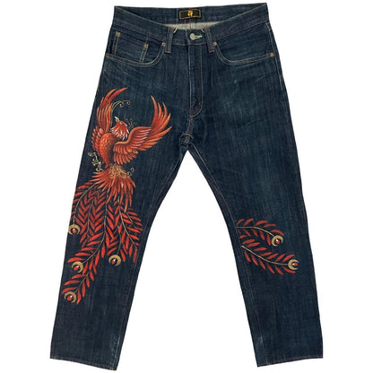 Zen Airbrushed Jeans - Known Source